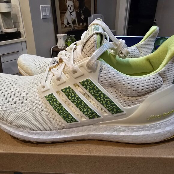 Adidas The Hidden Opponent x UltraBoost 1.0 JS1646 Men's Sz 10 White Green NEW - Picture 1 of 14